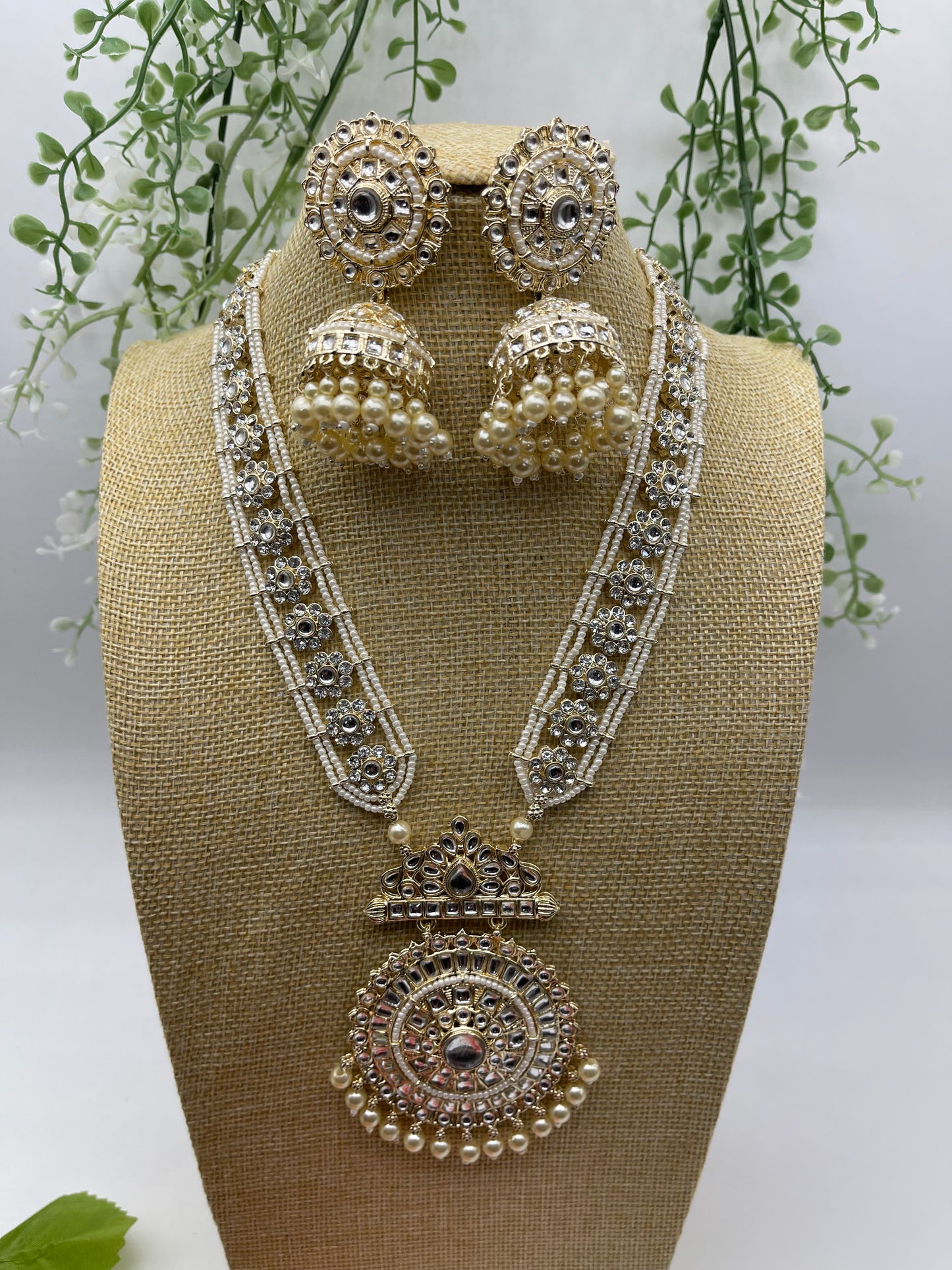 Chandrakala Necklace | Necklace by Adornly Designs